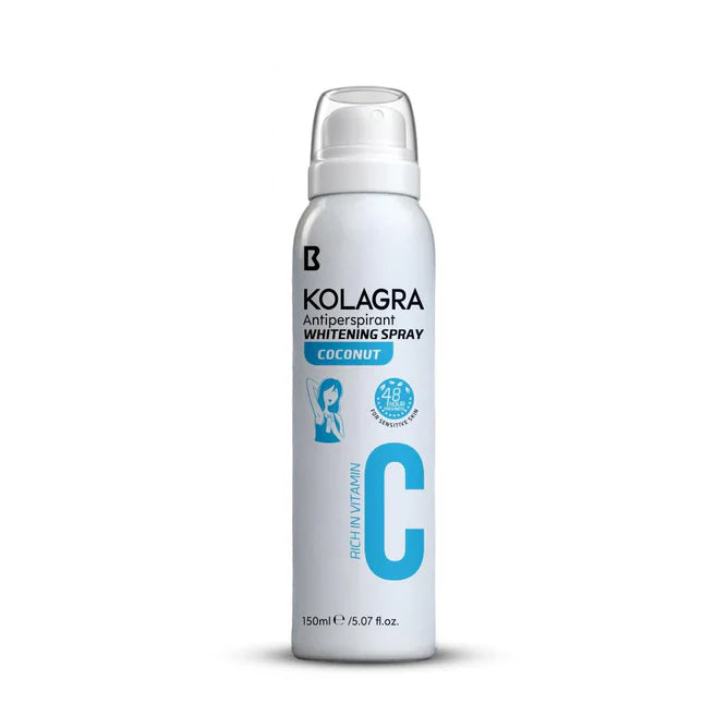 Kolagra Antiperspirant WHITENING SPRAY -150ml