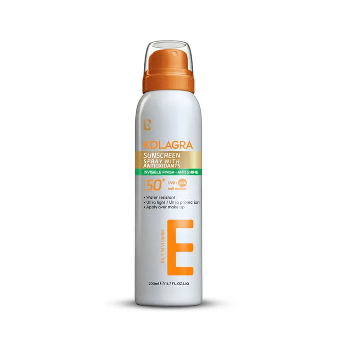 kolagra sunscreen spray SPF50+