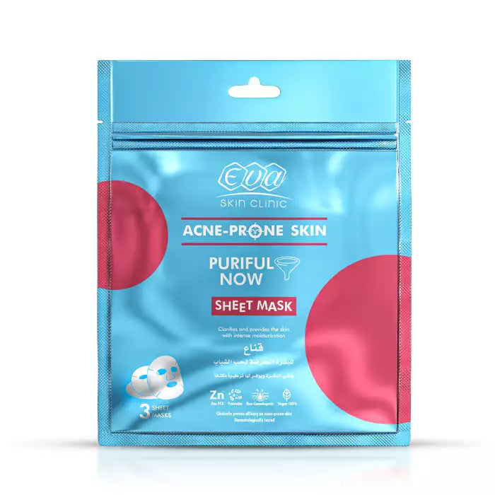 Acne-Prone Skin Sheet Mask ( 3 sheet Masks )
