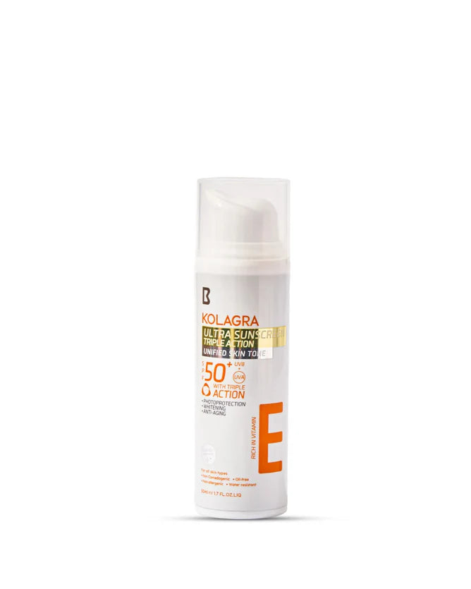 Kolagra Ultra Sunscreen Triple action SPF50+
