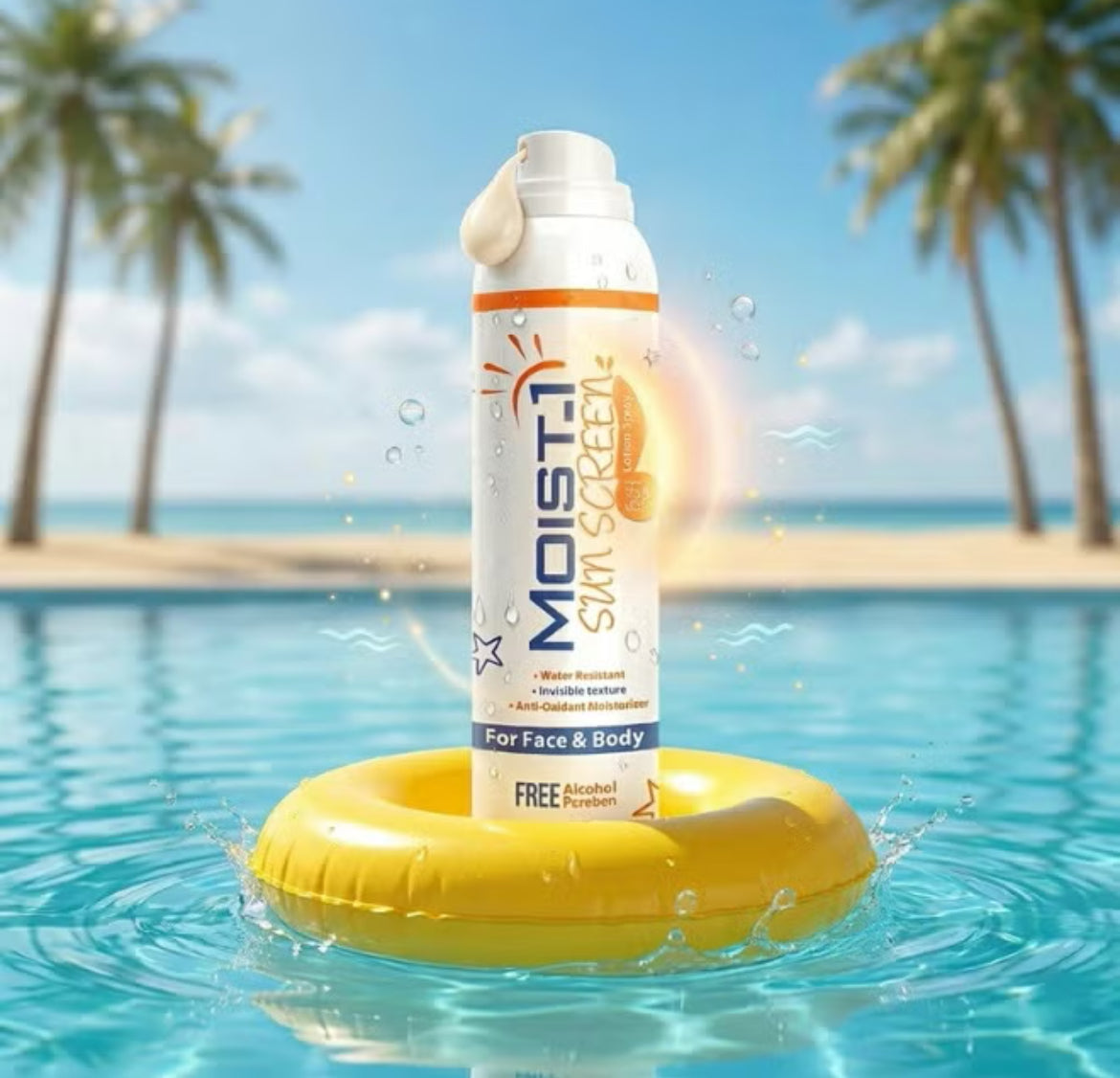 Moist -1 Sun Screen  50+