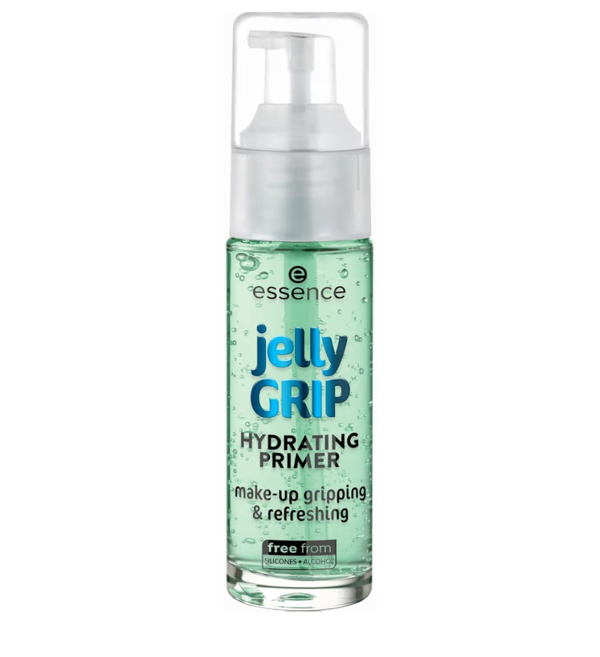 Essence Jelly Grip Hydrating Primer 29 ml Smooth Lightweight Base Prepares Skin for Makeup Long Lasting Hydration and Soft Finish