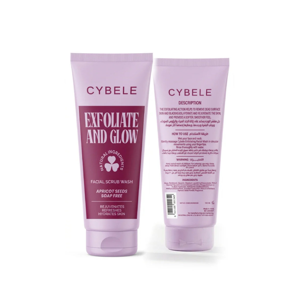 CYBELE Facial Wash Scrub 150 Ml
