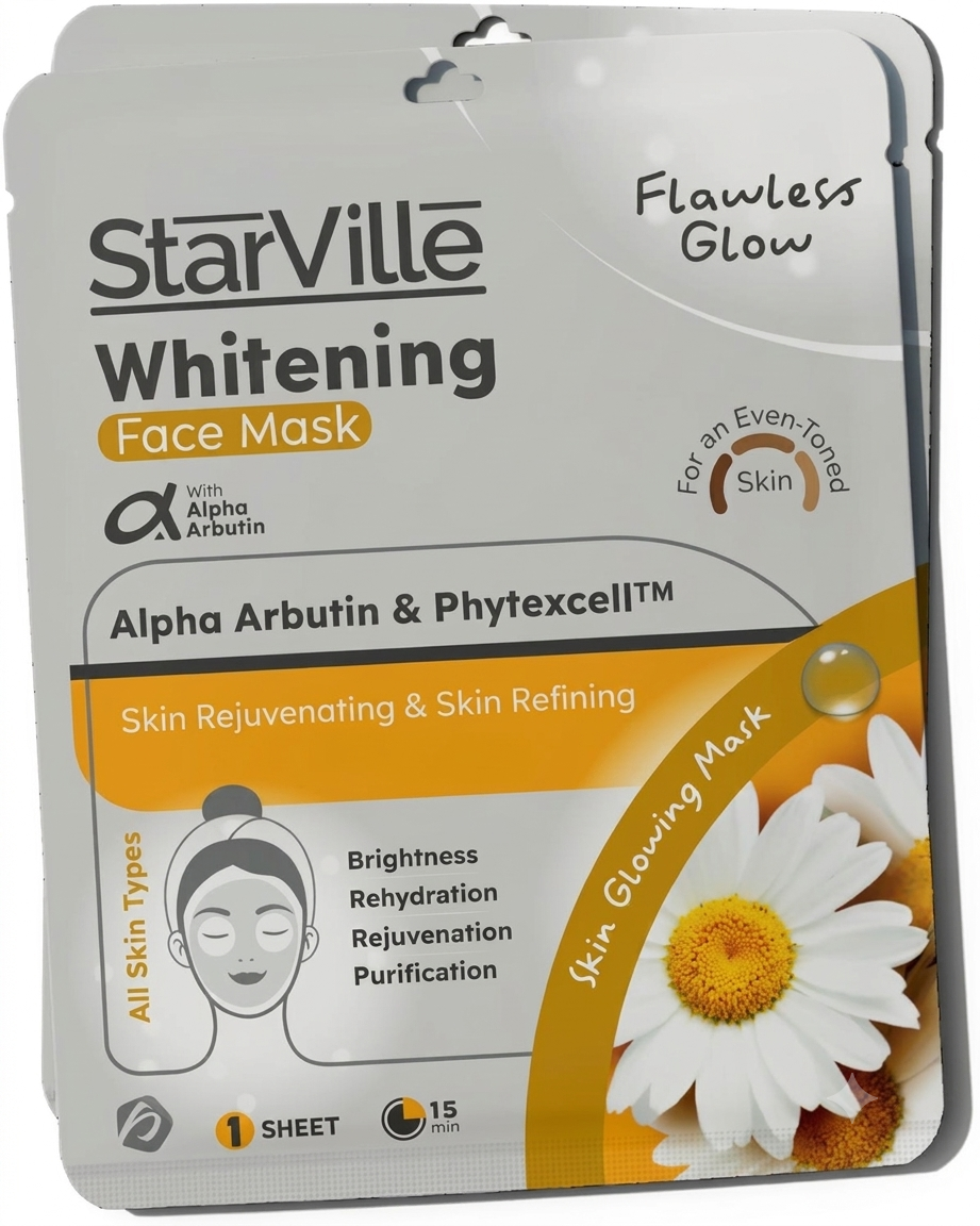 Starville Whitening Face Mask 1 Sheet