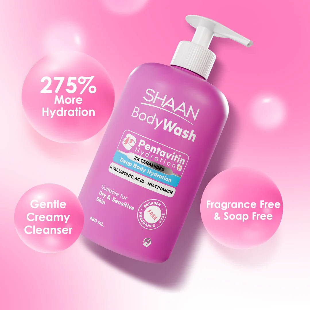 Shaan Hydrating Body Wash 480 Ml