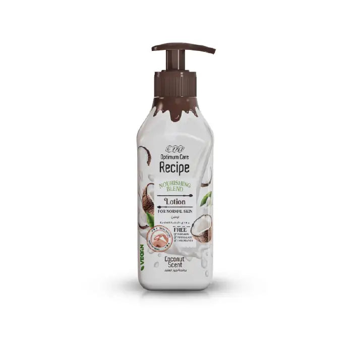 Eva Recipe Lotion For Normal Skin Coconut Scent 370 Ml