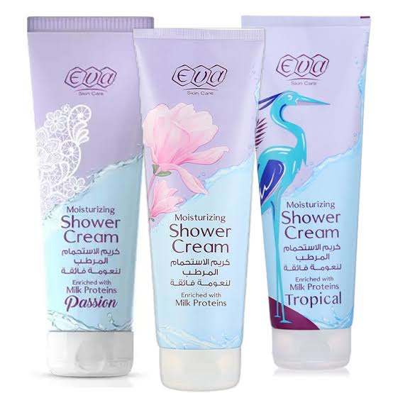 Eva Skin Care Moisturizing Shower Cream Enriched With Milk Proteins 250 Ml