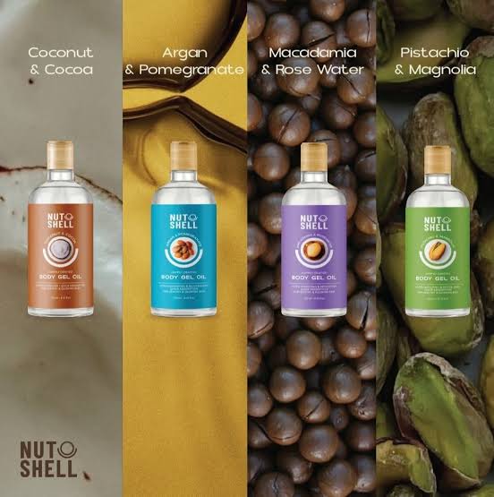 Nutshell Body Gel Oil 250 ml