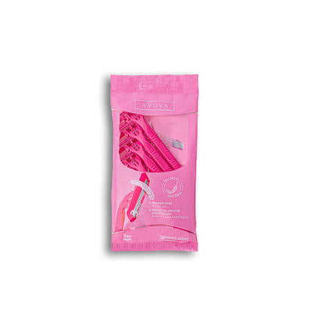 Feminine Economic Disposable Razor 5 piece
