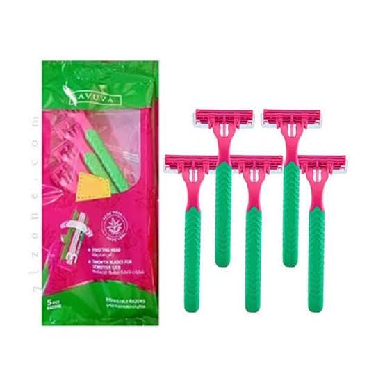 Feminine Disposable Razors 5 pieces