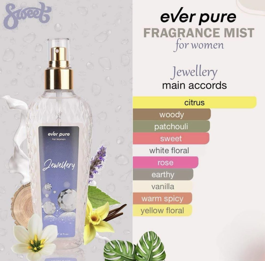 Ever pure body splash 236ml