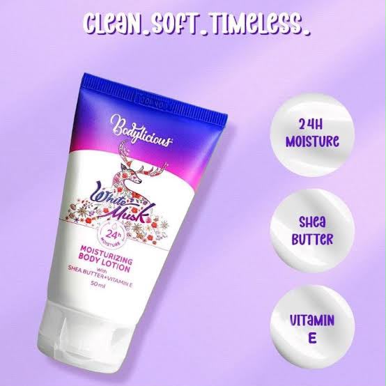 White Musk Body Lotion  Bodylicious