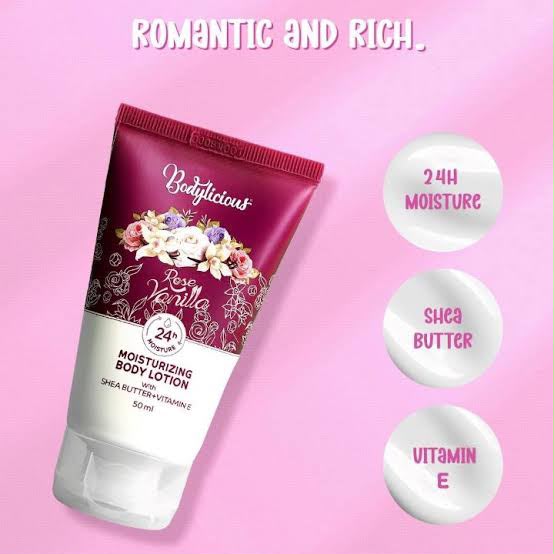 Rose Vanilla Body Lotion  Bodylicious