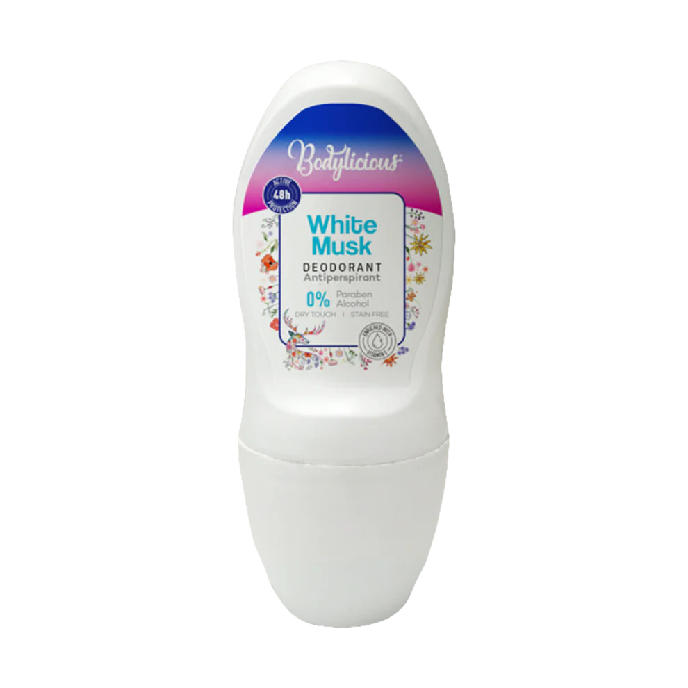 White Musk Antiperspirant Deodorant Bodylicious