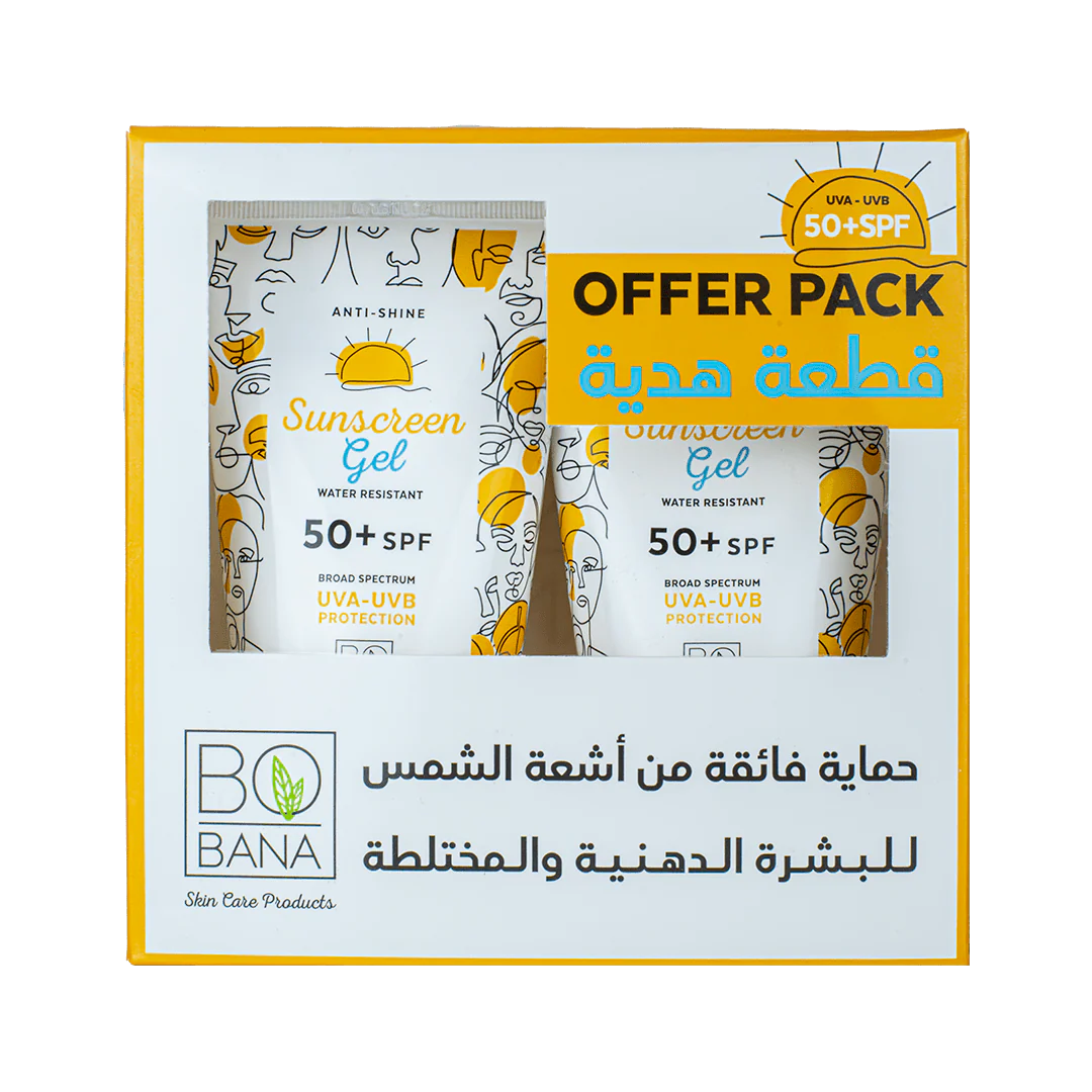 Bobana Sunscreen Gel 150 ML (1+1 Free)