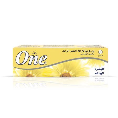 One Hair Removal Cream Enriched With Honey & Gylcerin For Dry Skin